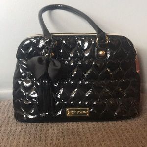 Black betsey Johnson handbag